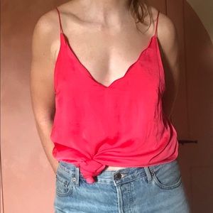 TOPSHOP Scallop Mini Dress